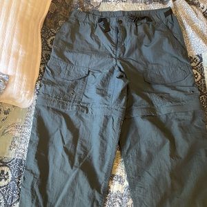 REI windbreaker-convertible pants/shorts